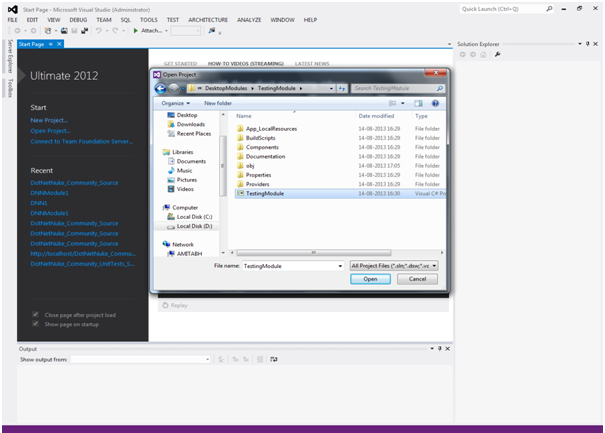 Open separate instance